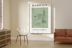 Marbella Minimalist City & Travel Print