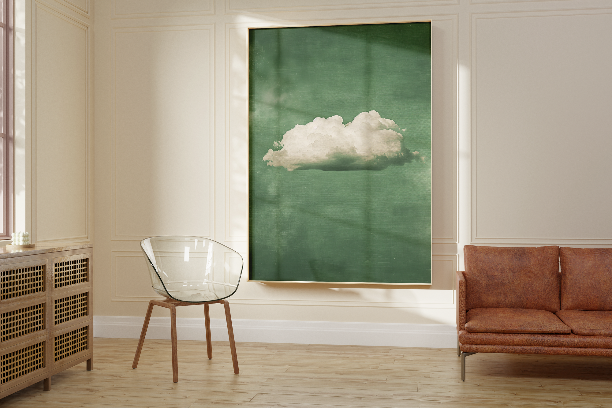 Calm Green Skies Print