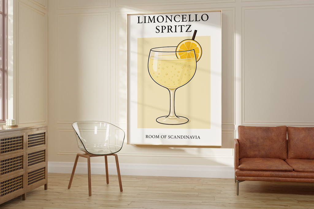 Limoncello Spritz Cocktail Print