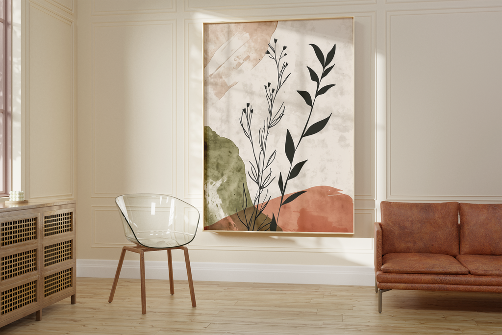 Soft Nature Botanical Print