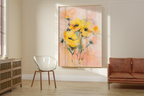 Golden Bloom Harmony Print
