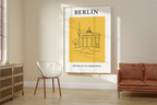 Berlin Minimalist City & Travel Print