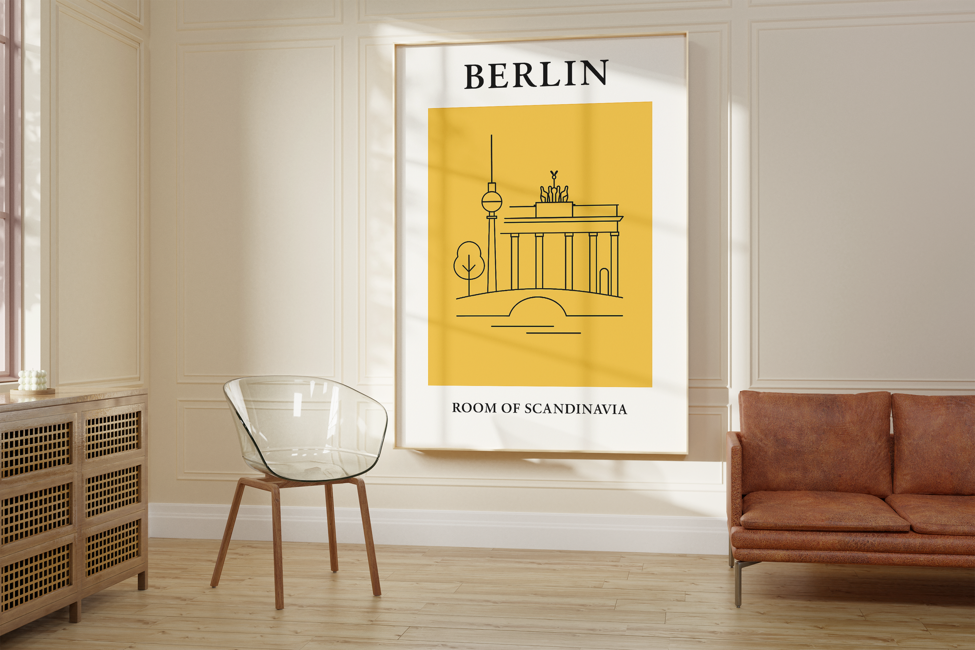 Berlin Minimalist City & Travel Print