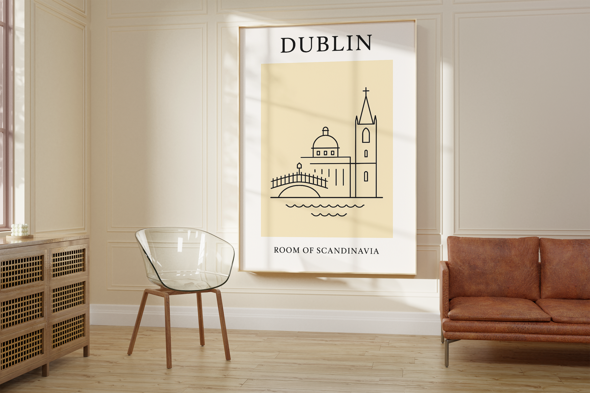 Dublin Minimalist City & Travel Print