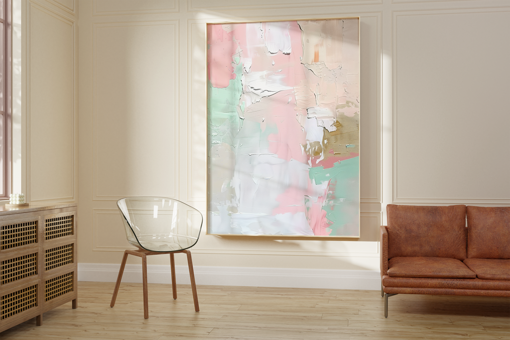 Soft Pastel Colors Print