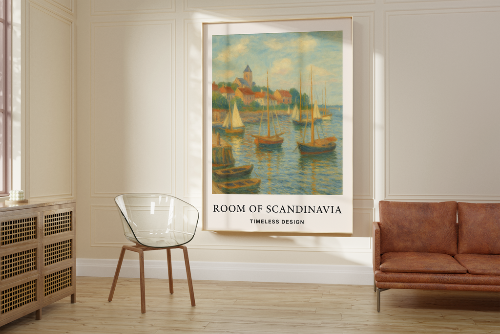 Harbor of Golden Light Print