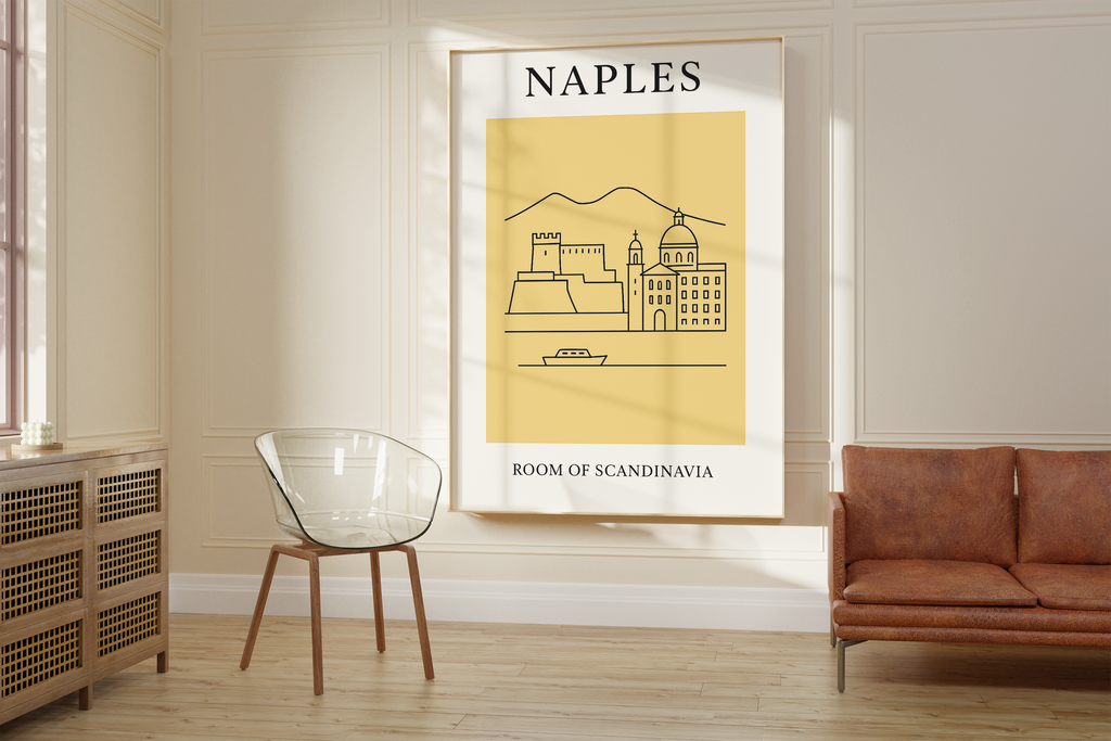 Naples Minimalist City & Travel Print