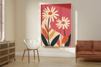 Bold Nordic Blooms Print
