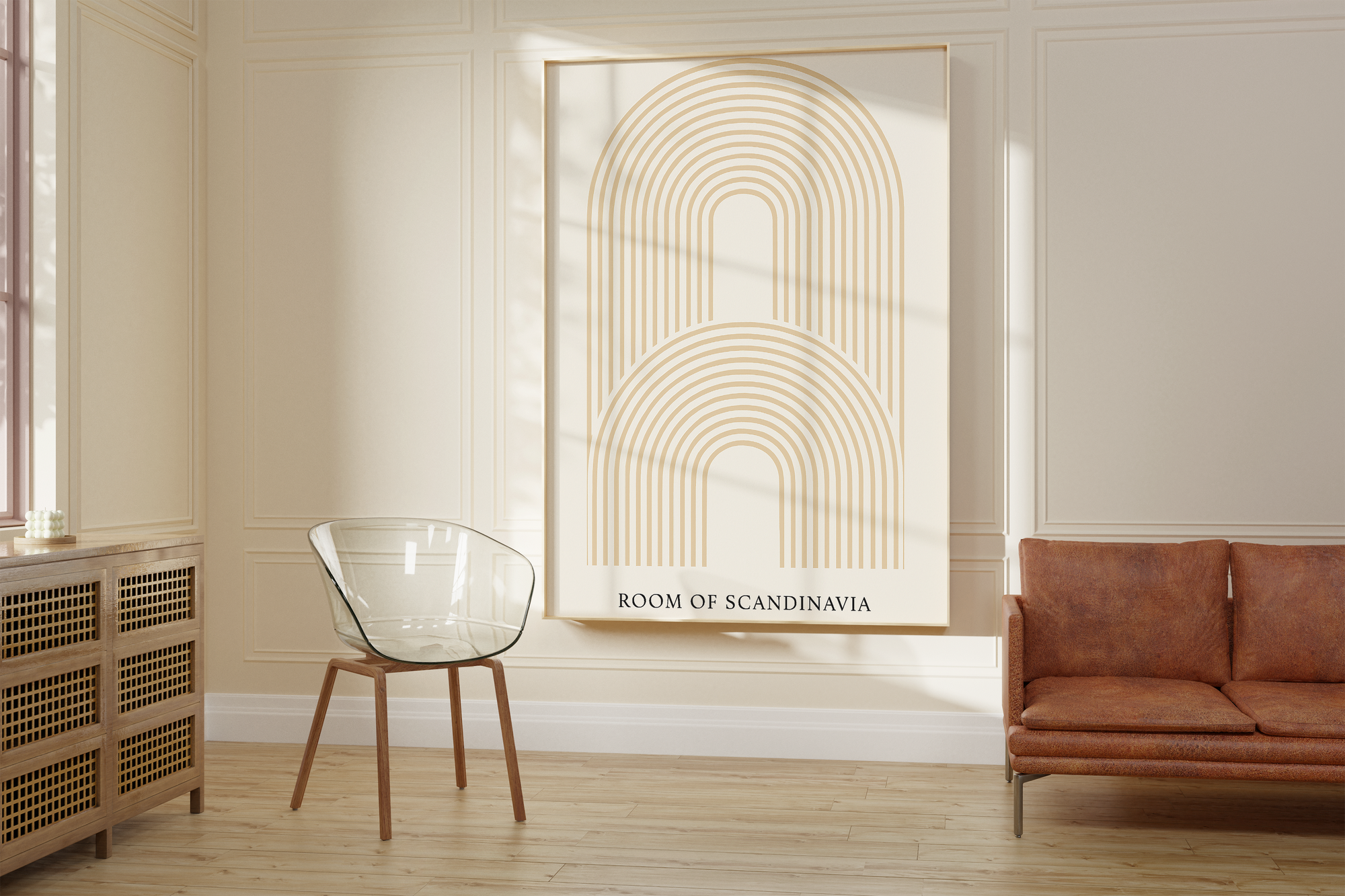 Artful Arched Line Print