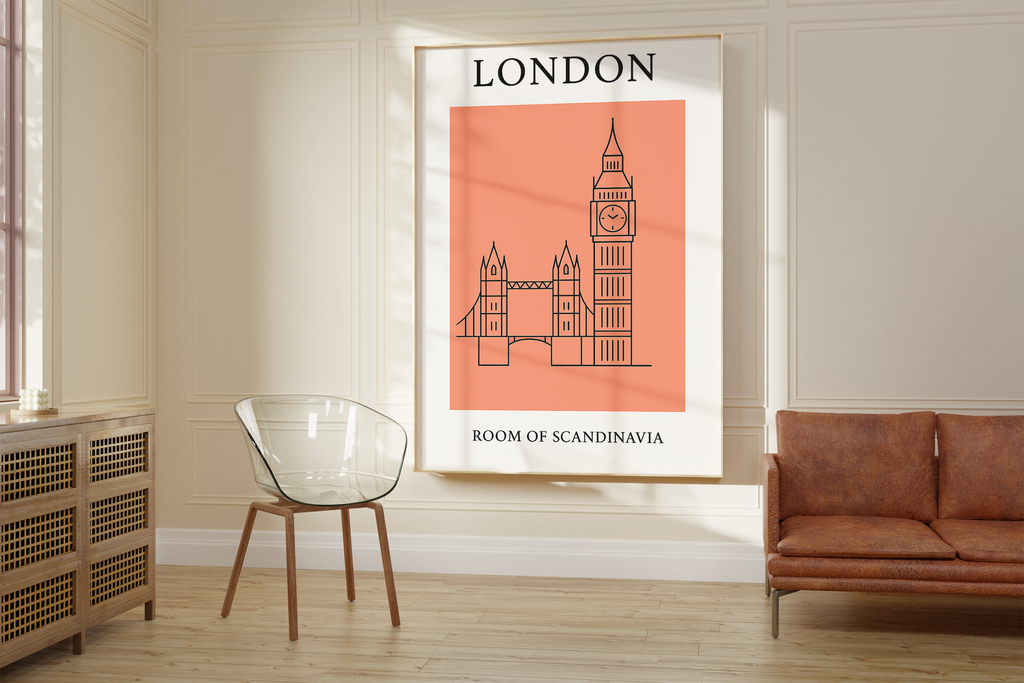 London Minimalist City & Travel Print
