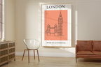 London Minimalist City & Travel Print