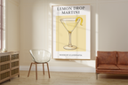 Lemon Drop Martini Classic Print