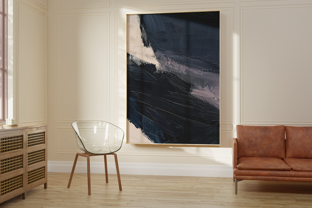 Dark Blue Tones No.2 Print