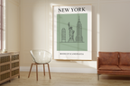 New York Minimalist City & Travel Print