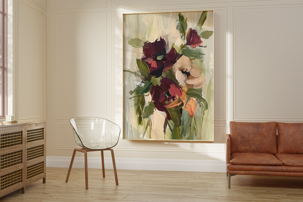 Deep Earth Blooms Print