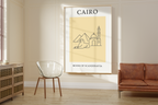 Cairo Minimalist City & Travel Print