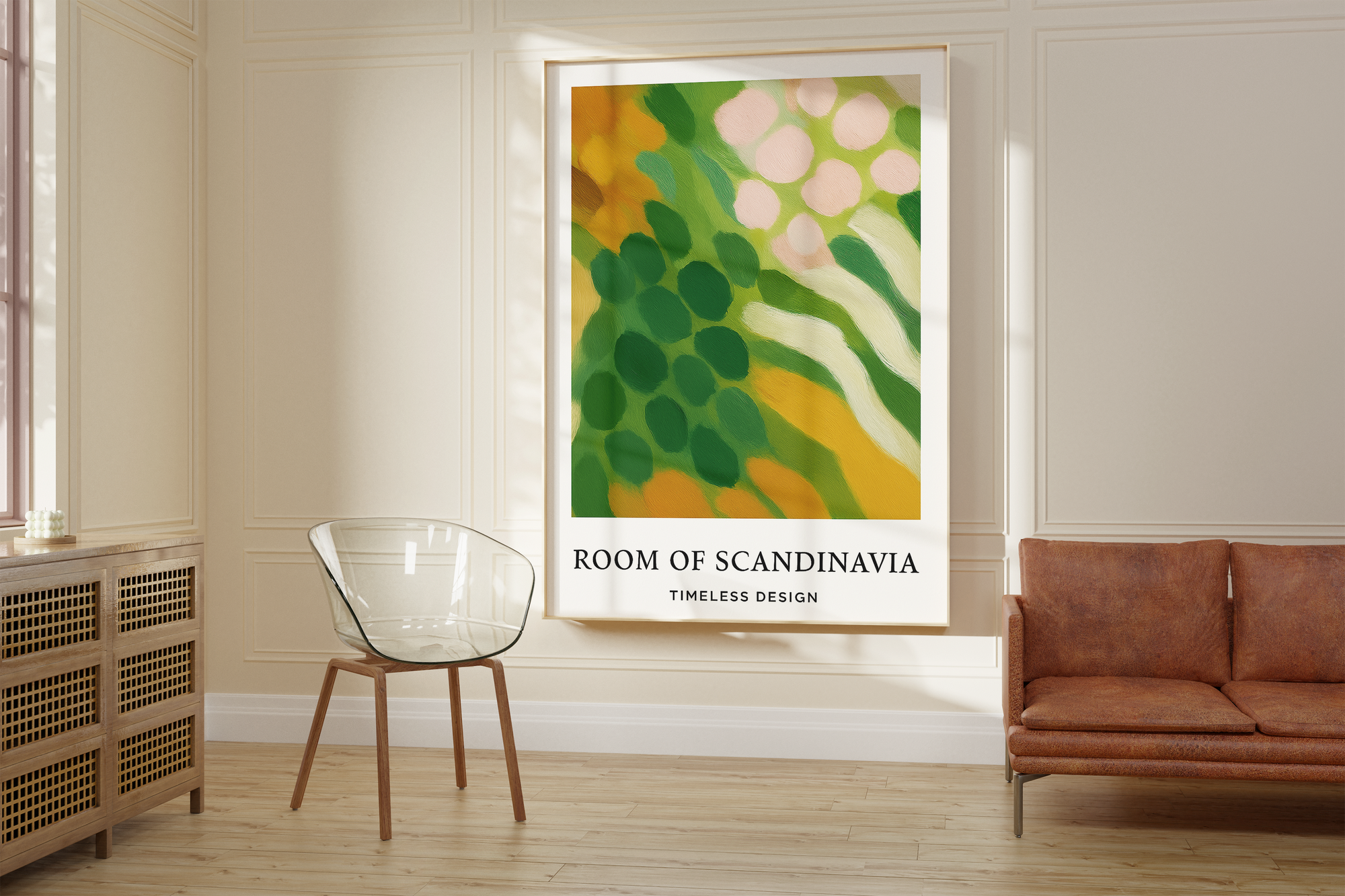 Abstract Gallery Composition No.1 Print