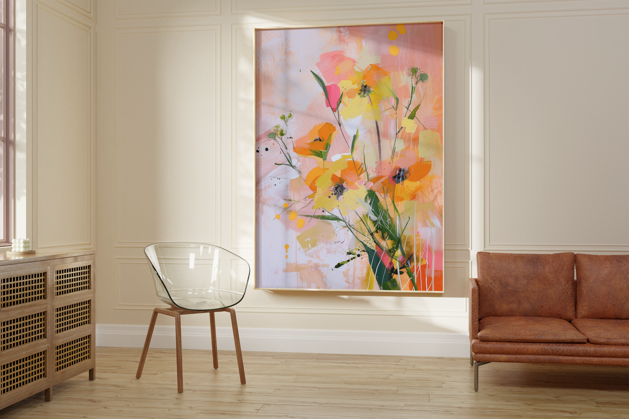 Colorful Summer Blooms Print