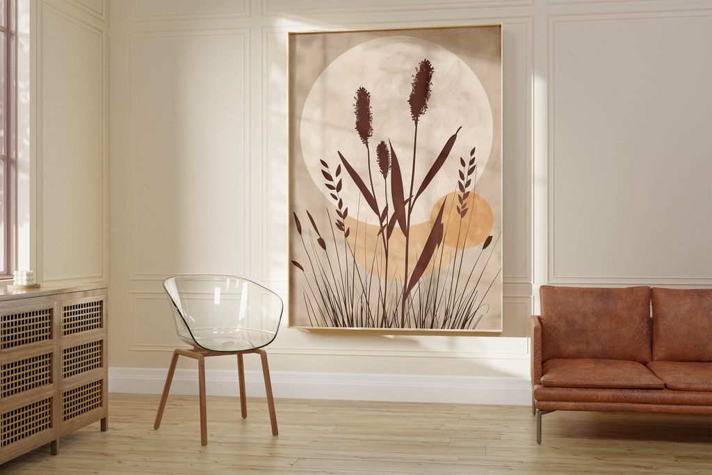 Sunset Mood Meadow Print