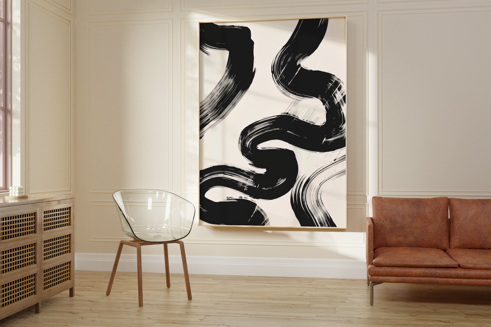 Monochrome Motion Print