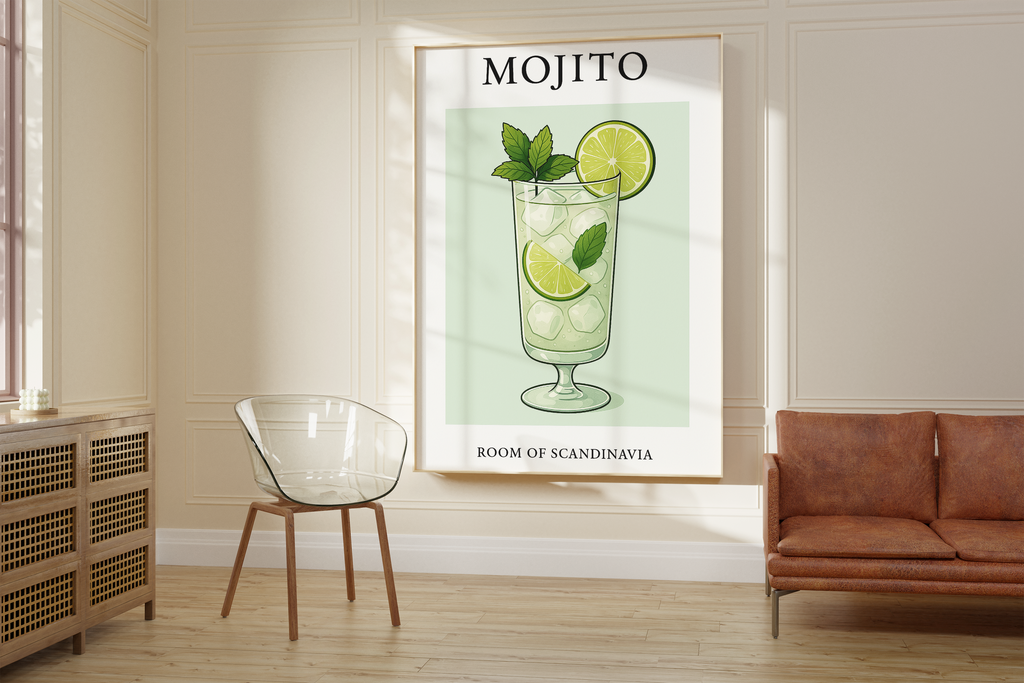 Retro Mojito Print