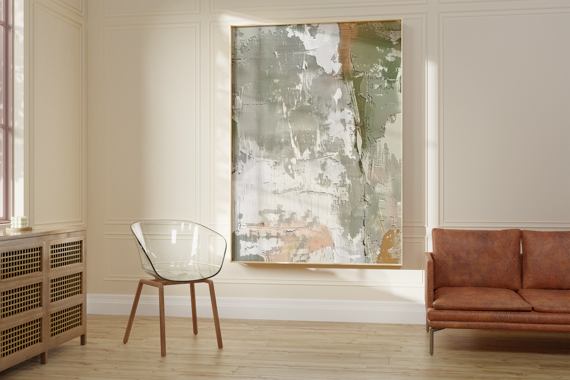 Scandinavian Earthy Greens Print