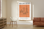 Melbourne Minimalist City & Travel Print