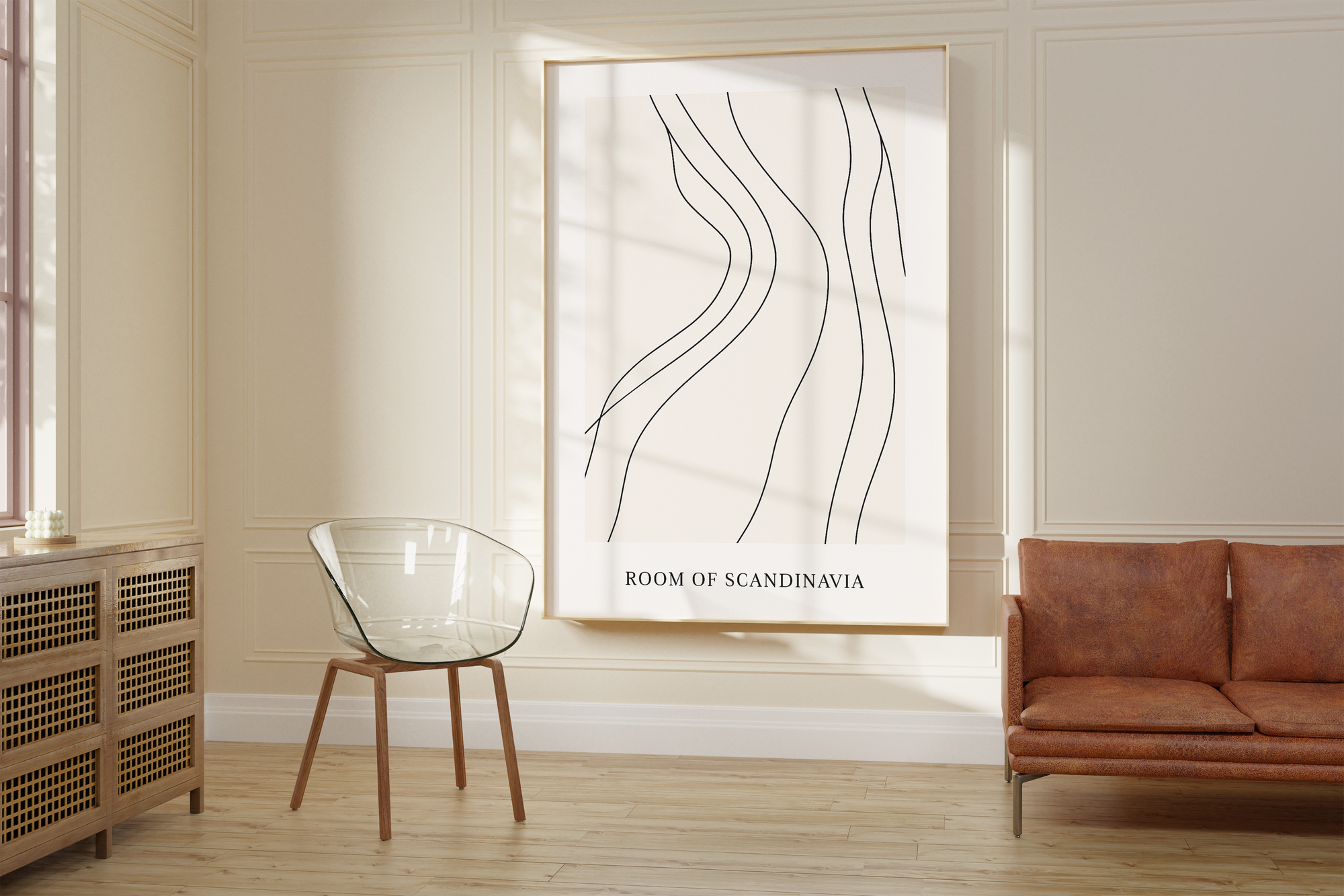 Line Art Minimalist Print