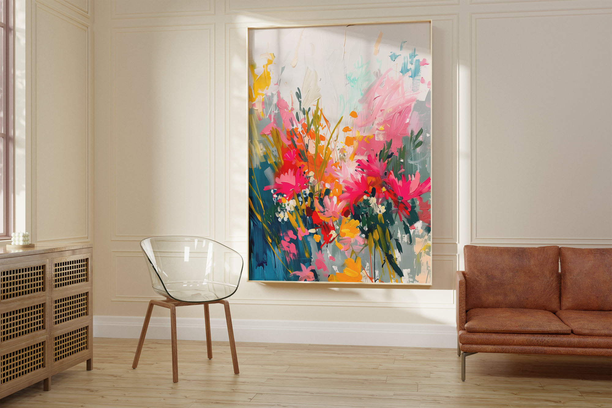 Lush Bloom Symphony Print