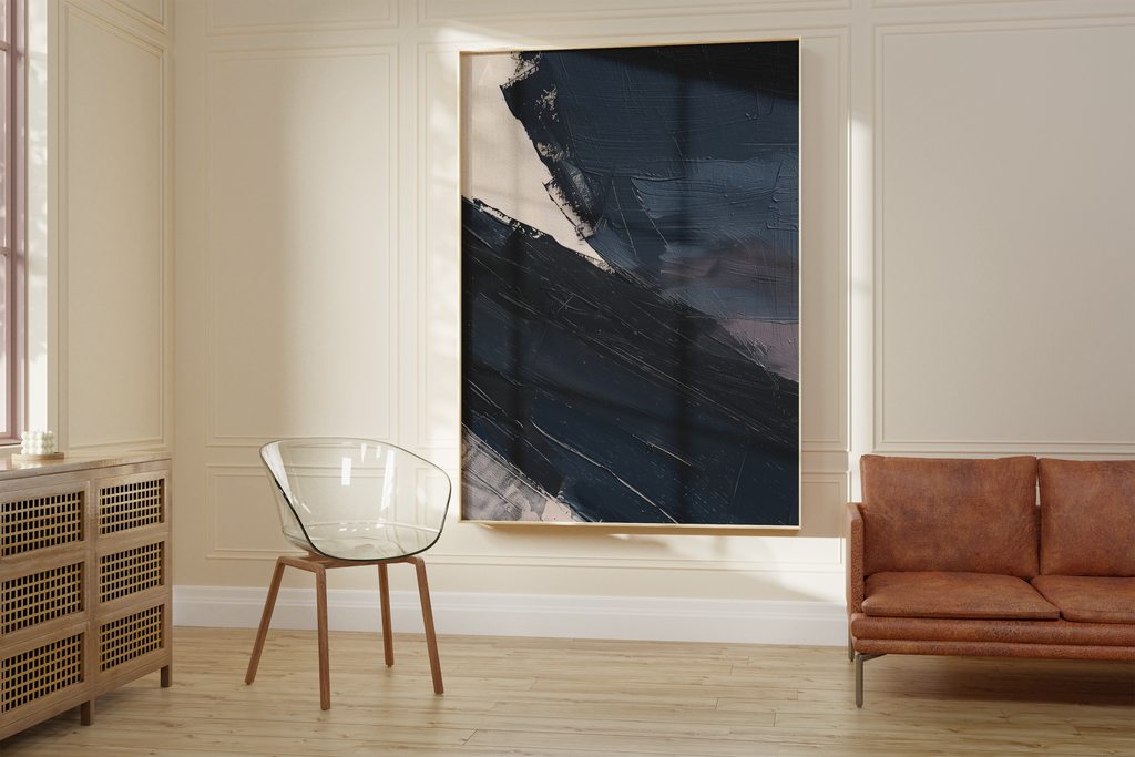 Dark Blue Tones No.1 Print