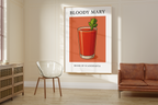 Retro Bloody Mary Print