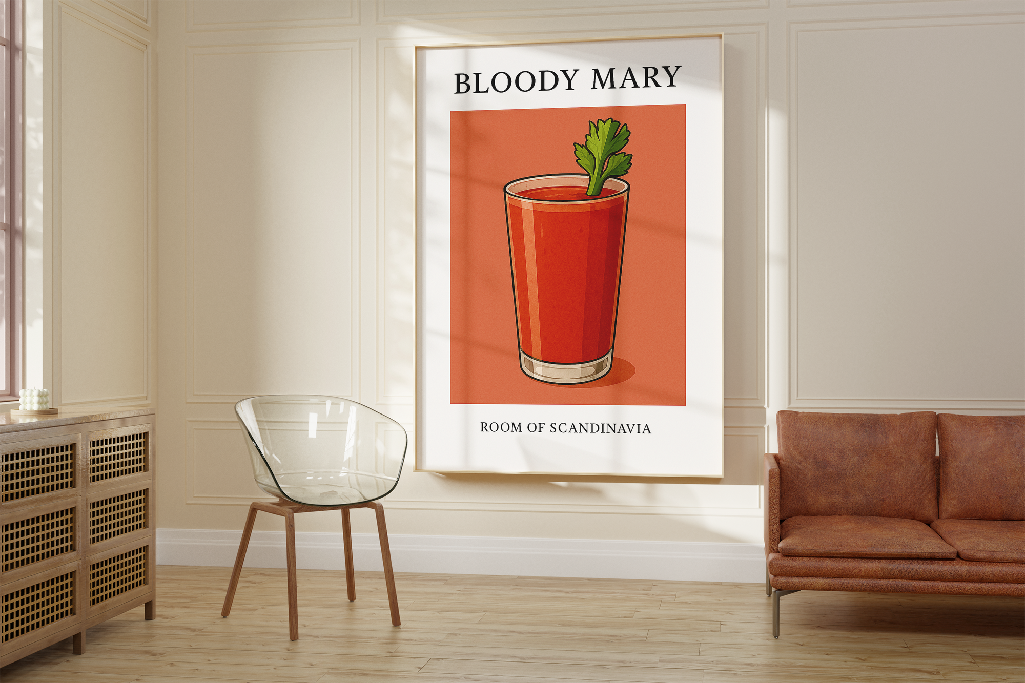 Retro Bloody Mary Print