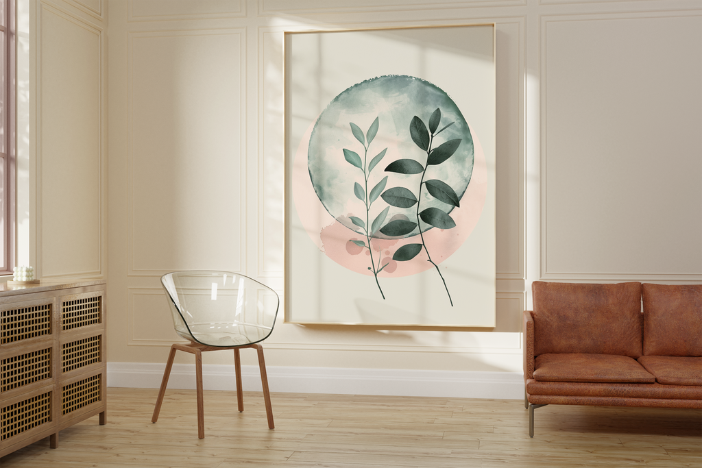 Soft Palette Botanical Print