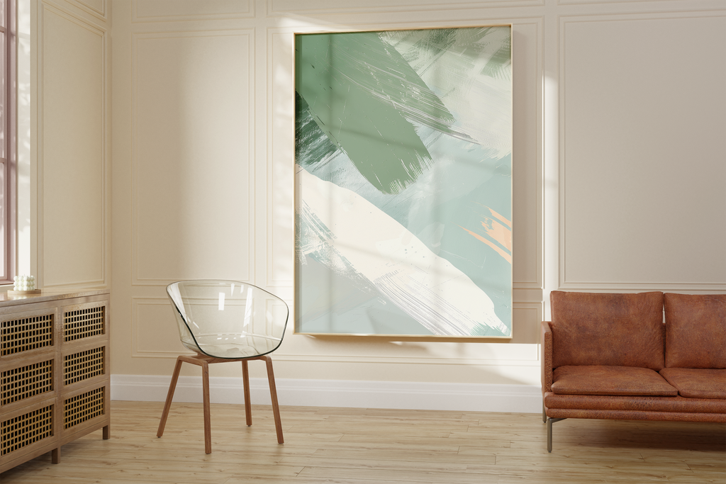 Gentle Sage Tones Print