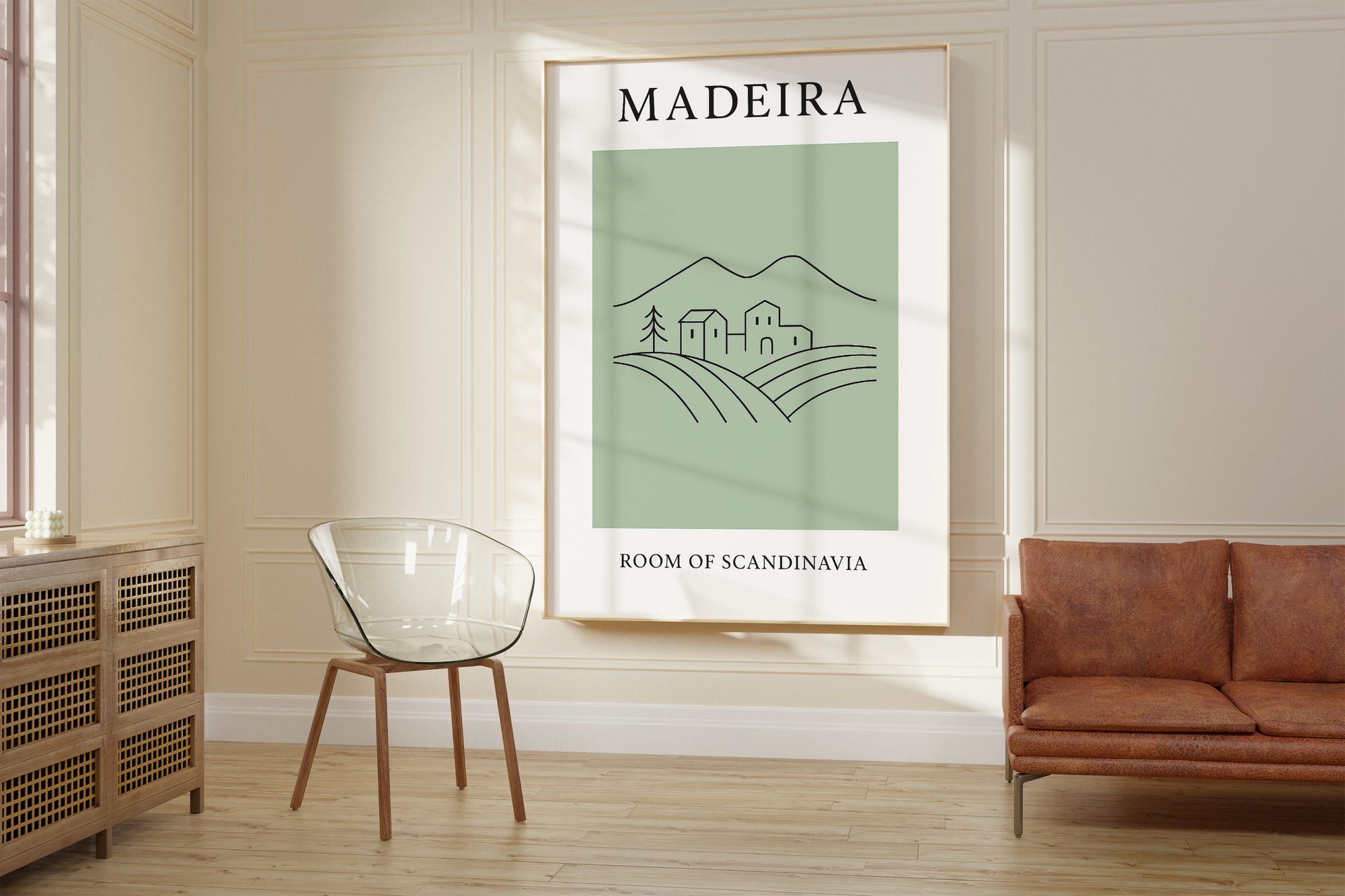 Madeira Minimalist City & Travel Print