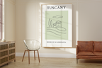 Tuscany Minimalist City & Travel Print