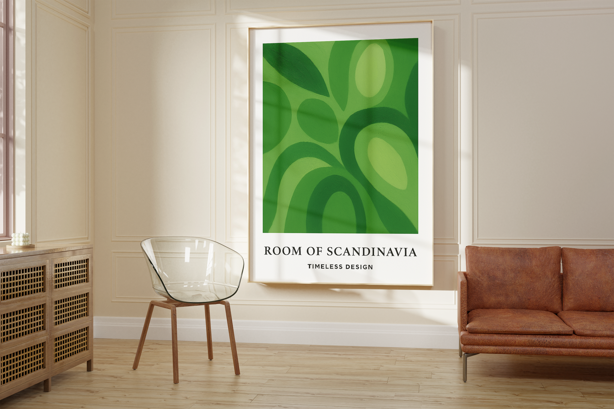 Abstract Gallery Composition No.8 Print