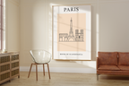 Paris Minimalist City & Travel Print