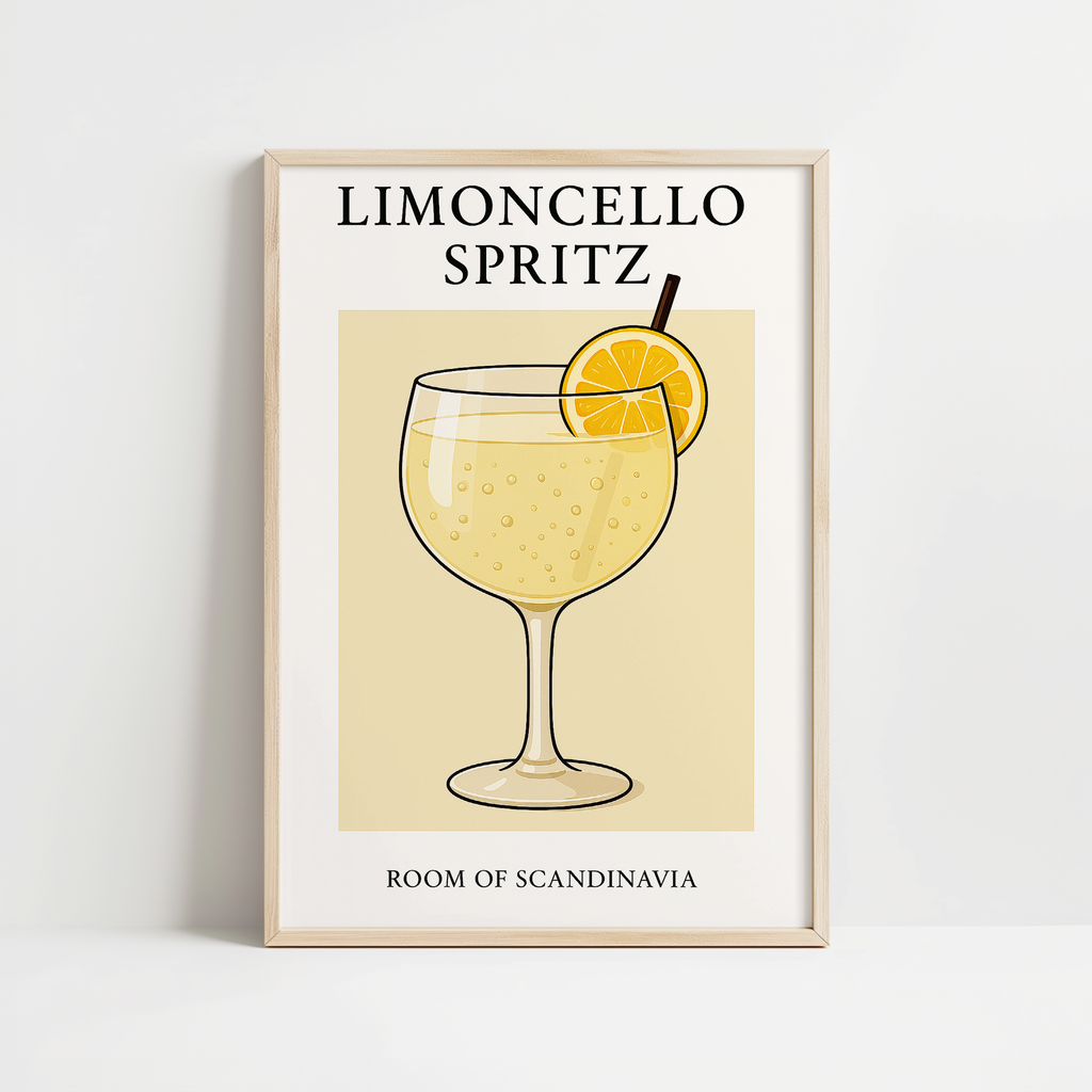 Limoncello Spritz Cocktail Print