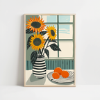 Sunny Sunflower Still Print