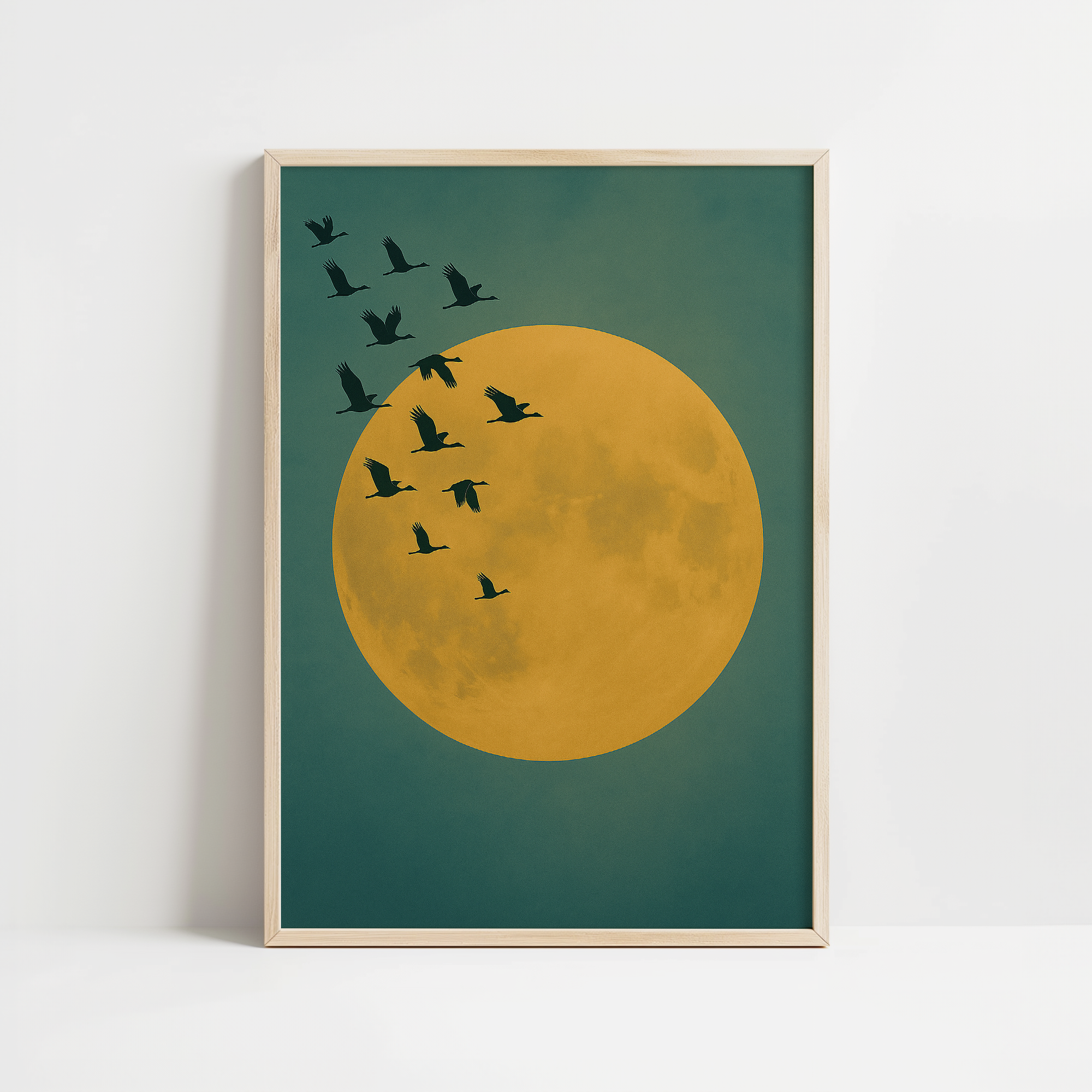 Japandi Moon Minimalist Print