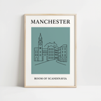 Manchester Minimalist City & Travel Print