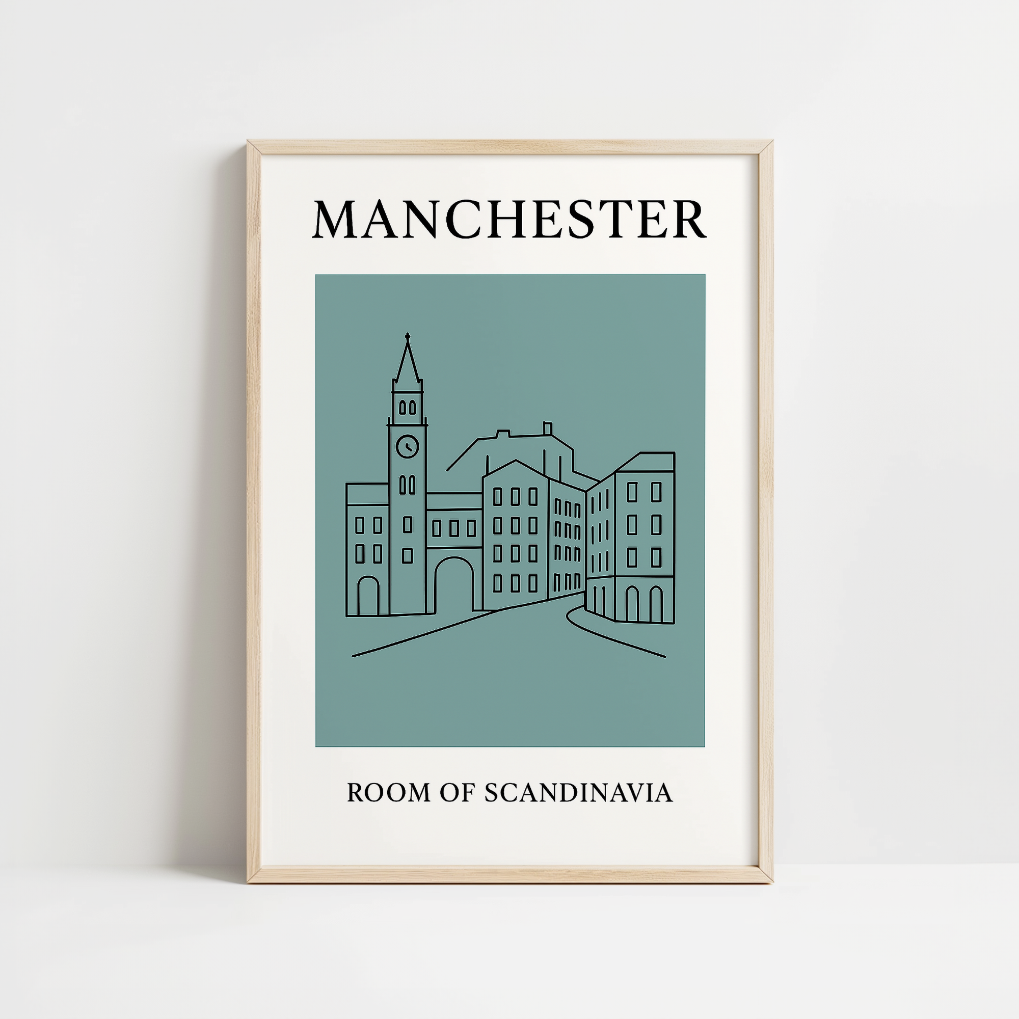 Manchester Minimalist City & Travel Print