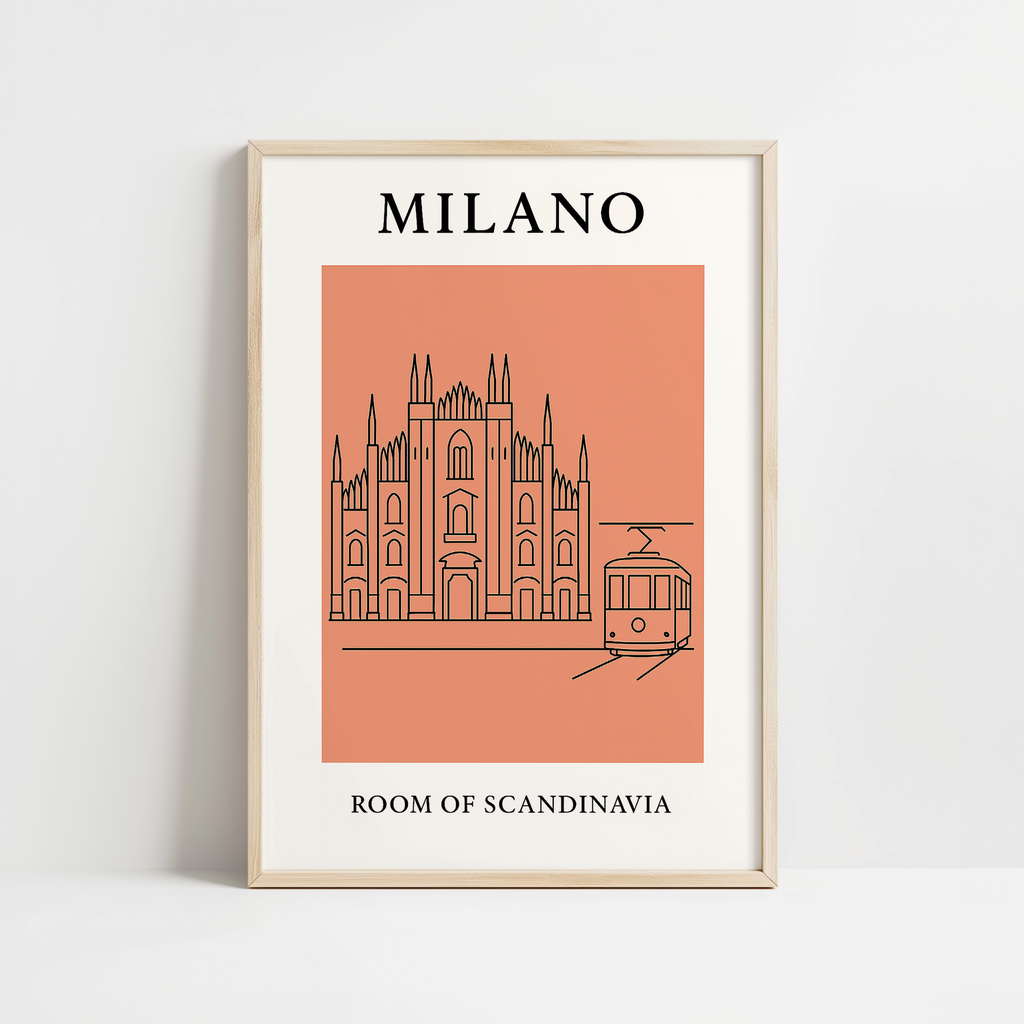 Milano Minimalist City & Travel Print