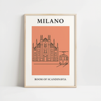 Milano Minimalist City & Travel Print