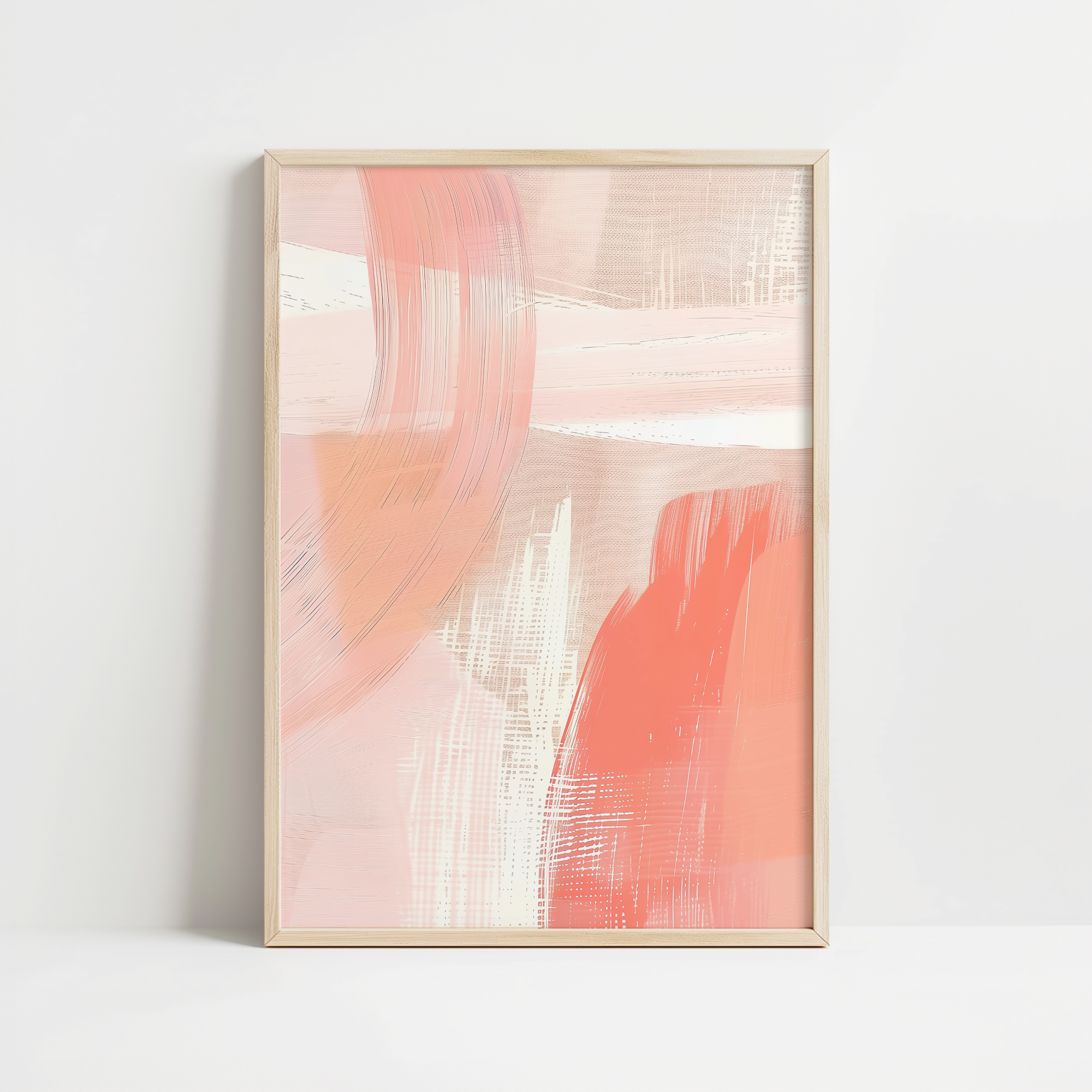 Warm Peach Tones Print