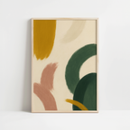 Soft Curves Color Print