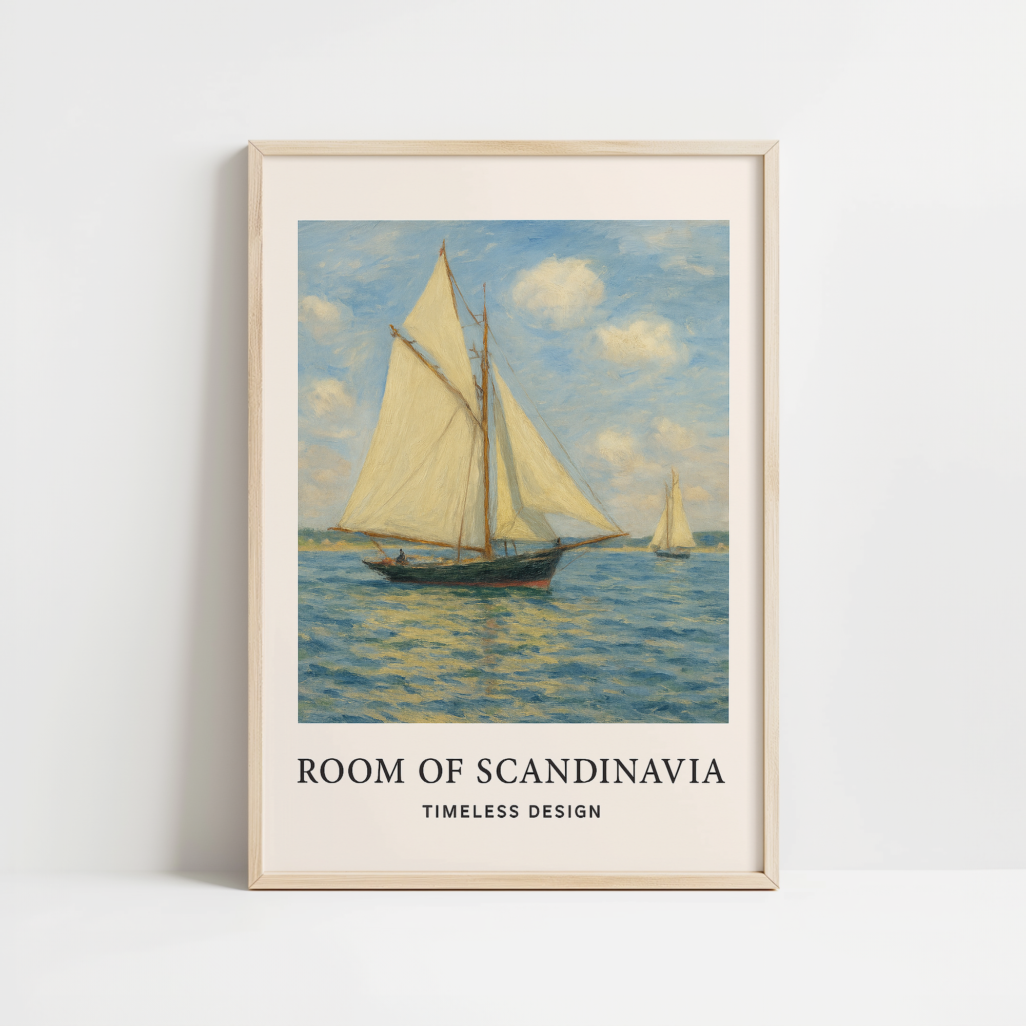Sails in the Sunlight Print