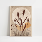 Sunset Mood Meadow Print