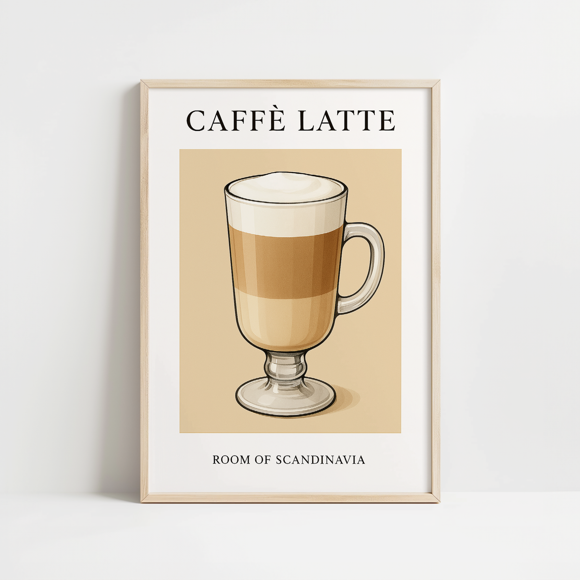 Caffè Latte Classic Print